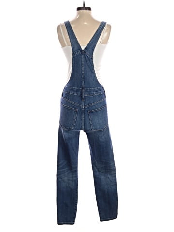 Madewell Skinny Overalls in Jansing Wash (view 2)