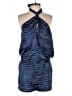 BCBGMAXAZRIA 100% Polyester Blue Romper Size S - photo 1