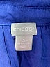 Chico's 100% Modal Blue Short Sleeve Blouse Size XL (3) - photo 7