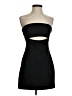 Zara Solid Black Cocktail Dress Size S - photo 1