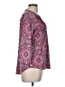 Studio Works Paisley Pink 3/4 Sleeve Blouse Size M - photo 4