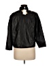 Akris Punto 100% Cupro Black Jacket Size 6 - photo 2