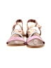 Mia Color Block Pink Sandals Size 4 - photo 2