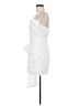 Hutch 100% Polyester White Cocktail Dress Size 6 - photo 5