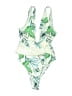 Shein Tropical Ivory One Piece Swimsuit Size S - photo 1