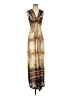 Courage. b Print Tan Casual Dress Size S - photo 1
