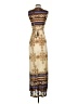 Courage. b Print Tan Casual Dress Size S - photo 2