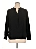 Anne Klein 100% Polyester Black Long Sleeve Blouse Size 14 - photo 1