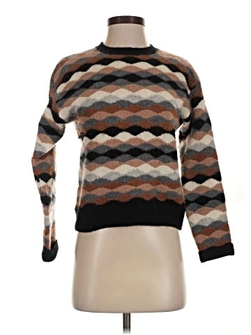 Aqua Pullover Sweater (view 1)