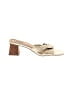 Valija Gold Ivory Sandals Size 8 - photo 1