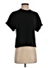 Topshop Black Short Sleeve Turtleneck Size 0 - 2 - photo 1