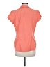 DressBarn Orange Short Sleeve Blouse Size M - photo 2