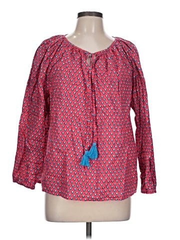 J.Crew Factory Store 3/4 Sleeve Blouse (view 1)