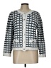 Veronica Beard 100% Cotton Silver Cardigan Size L - photo 1