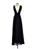 Lulus 100% Polyester Solid Black Cocktail Dress Size XS - photo 2