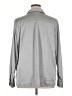 H&M Metallic Gray Long Sleeve Blouse Size XL - photo 2
