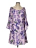 WAYF Floral Purple Casual Dress Size S - photo 1