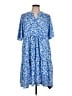 Zaful Blue Casual Dress Size 12 - photo 1