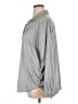 H&M Metallic Gray Long Sleeve Blouse Size XL - photo 5