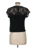 XXI 100% Rayon Black Short Sleeve Top Size M - photo 2