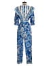 FARM Rio Paisley Blue Jumpsuit Size S - photo 2
