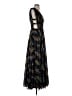 AMUR Floral Black Cocktail Dress Size 2 - photo 4