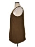 Logo Layers Brown Sleeveless Top Size XL - photo 5