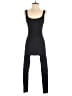 OQQ Solid Black Jumpsuit Size M - photo 1