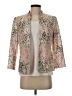 Kasper 100% Polyester Animal Print Gold Blazer Size 4 - photo 1