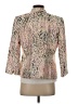 Kasper 100% Polyester Animal Print Gold Blazer Size 4 - photo 2