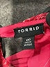 Torrid Paisley Burgundy Cocktail Dress Size Med Plus (00) - photo 7