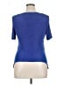 Rabbit Rabbit Rabbit Designs Blue Short Sleeve Top Size 16 - photo 2