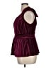 Venus 100% Polyester Burgundy Sleeveless Top Size XL - photo 5