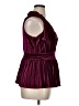 Venus 100% Polyester Burgundy Sleeveless Top Size XL - photo 4