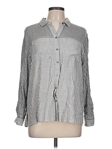 Jane and Delancey Long Sleeve Button-Down Shirt (view 1)