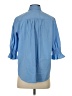 PREMISE Blue 3/4 Sleeve Button-Down Shirt Size XS - photo 2