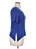 Rabbit Rabbit Rabbit Designs Blue Short Sleeve Top Size 16 - photo 4