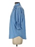 PREMISE Blue 3/4 Sleeve Button-Down Shirt Size XS - photo 5