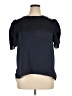 DR2 100% Recycled Polyester Black Short Sleeve Blouse Size XL - photo 1