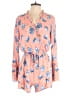 Ces Femme Floral Pink Romper Size M - photo 1