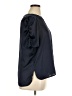 DR2 100% Recycled Polyester Black Short Sleeve Blouse Size XL - photo 4