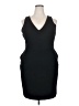 A New Day Solid Black Cocktail Dress Size XXL - photo 1