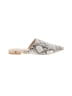 Cape Robbin Snake Print Ivory Mule/Clog Size 9 - photo 1