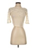 Kimchi Blue Ivory Short Sleeve Top Size S - photo 1
