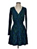 MICHAEL Michael Kors Print Blue Cocktail Dress Size XS - photo 1