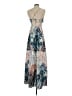 BA&SH 100% Polyester Tropical Blue Casual Dress Size XS (0) - photo 2