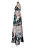 BA&SH 100% Polyester Tropical Blue Casual Dress Size XS (0) - photo 5