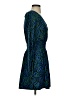 MICHAEL Michael Kors Print Blue Cocktail Dress Size XS - photo 4