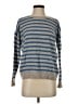 Saks Fifth Avenue Stripes Blue Pullover Sweater Size S - photo 1