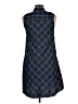 Max Studio Plaid Blue Casual Dress Size L (estimated) - photo 2